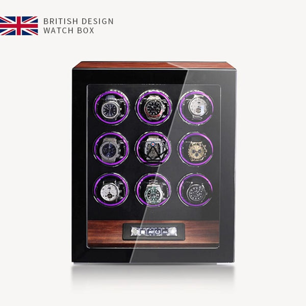 Remontoir pour montres automatiques - Atmos (Verrouillage empreinte digitale) - - Remontoirs - Cadeau, Noël, Anniversaire, Original - Atelier Atypique