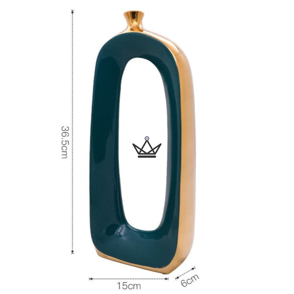 Vase Céramique - Paon Ovālis - vase-ceramique-paon-ovalis - - Atelier Atypique