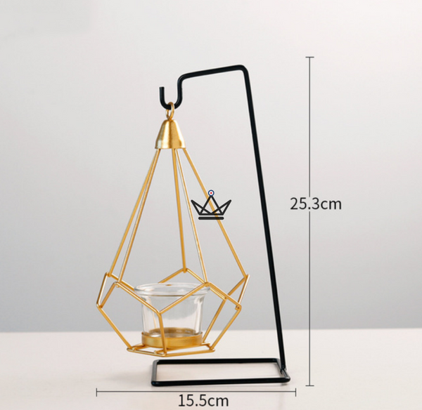 Bougeoir en suspension - GEOTRIK - Atelier Atypique