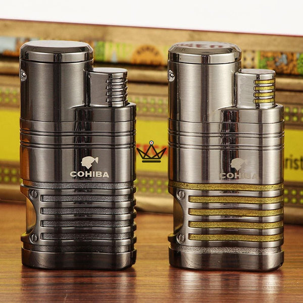 Briquet Chalumeau COHIBA - 4 Torches - NewPunch - Atelier Atypique