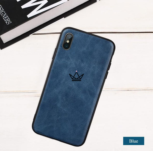 Coque en cuir pour iPhone XS MAX - Atelier Atypique