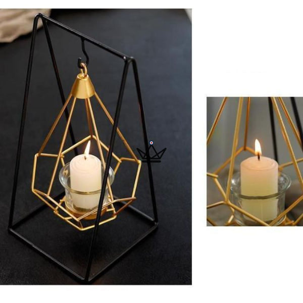 Bougeoir en suspension - GEOTRIK - Atelier Atypique