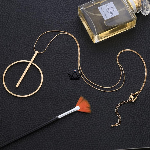 Collier - CIRCLE BAR - Atelier Atypique