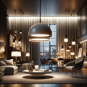Illuminez Votre Espace avec Style : La Lampe Suspendue Moderne "Berman"