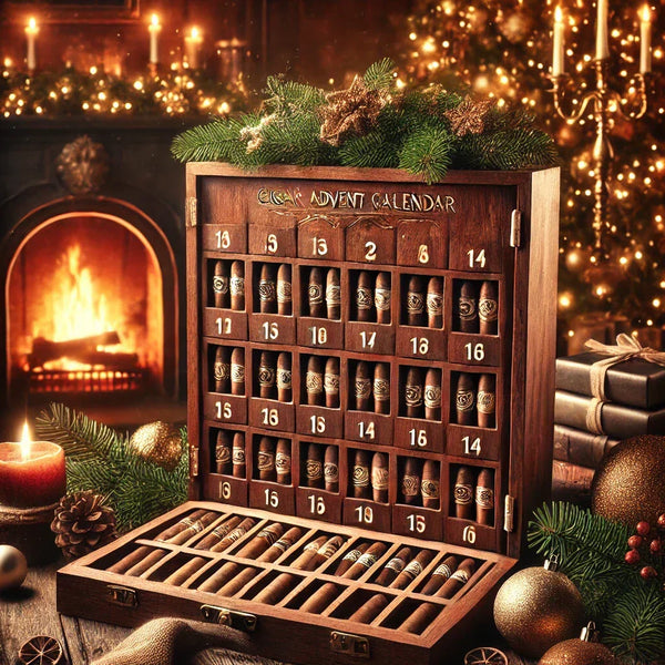L'histoire des calendriers de l'Avent : l'ajout du cigare