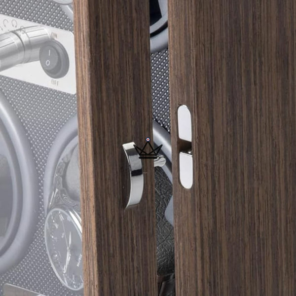 WoodWind Automatic Watch Winder — Walnut & LED, 1 to 4 watches | 5 modes