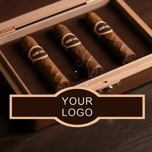 Étiquettes de cigare personnalisables avec votre logo - EMBLÈME - ["maj-desc","maj-filtre"] - bague cigare personnalisee - Cadeau, Noël, Anniversaire, Original, Fête des pères, fête des mères - Atelier Atypique