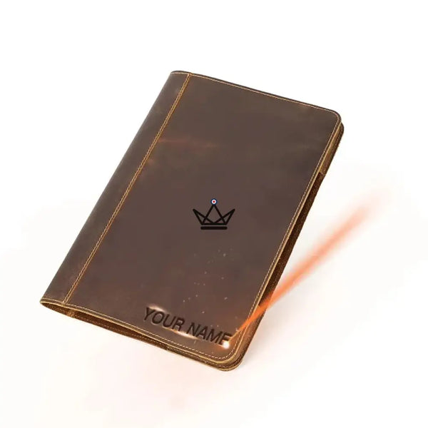 Customizable Leather MacBook Sleeve 13" - Traveler BINDING