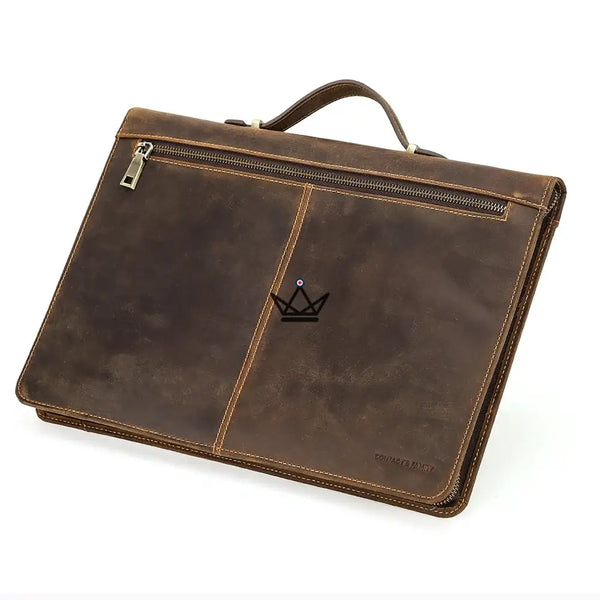 Customizable Leather MacBook Sleeve 13"-16" - Voyager CODEX