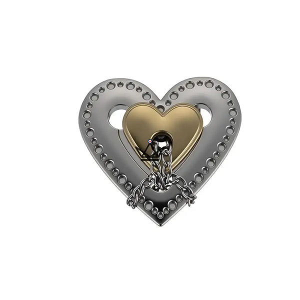 Metal disentanglement puzzle, 31 models to choose from — DÉDALE, Average / Double heart