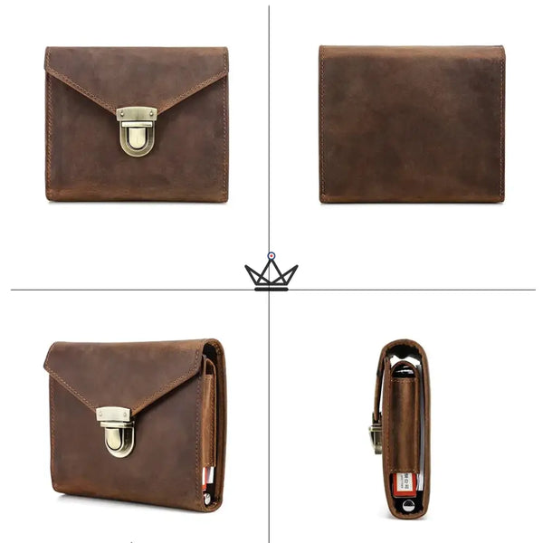 Customizable genuine leather playing card case — VOYAGEUR Cards