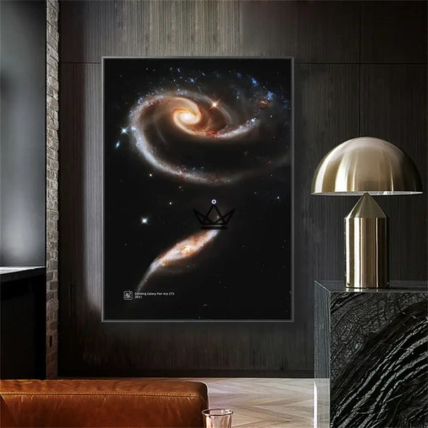 Nebula and galaxy canvas poster, 17 visuals - NEBULA