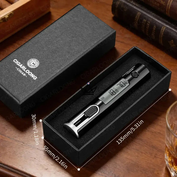 Digital Cigar Hygrometer with Probe - Hygro Probe —