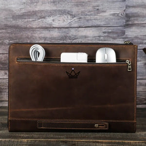 Housse cuir personnalisable pour MacBook 13 à 14 pouces - Voyageur TRAVERSÉE - ["Housse PC","Housse PC personnalisable","maj-desc","maj-filtre","Maroquinerie Personnalisable"] - housse PC personnalisable - Cadeau, Noël, Anniversaire, Original, Fête des pères, fête des mères - Atelier Atypique