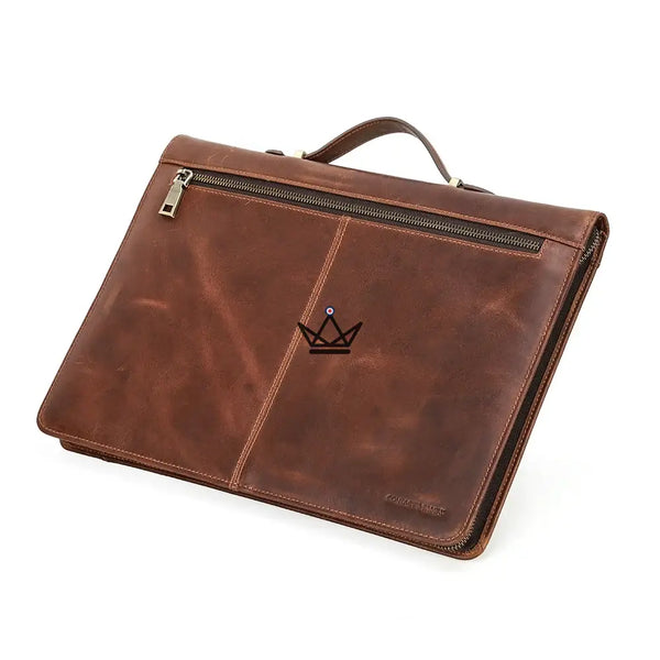 Customizable Leather MacBook Sleeve 13"-16" - Voyager CODEX