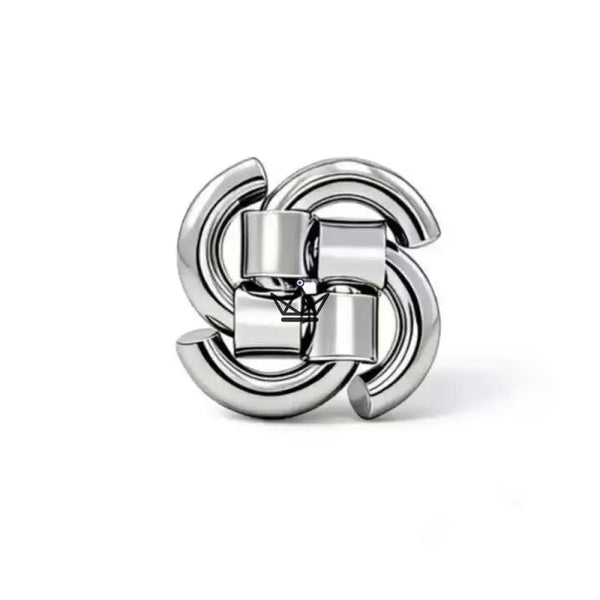 Metal disentanglement puzzle, 31 models to choose from — DÉDALE, Easy / Spiral