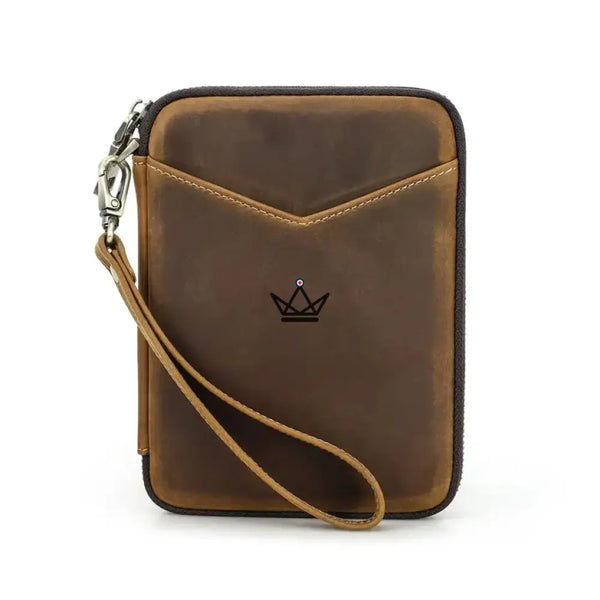 Organiseur de Poche en Cuir - Stylos & carnets personnalisable -  VOYAGEUR Plume