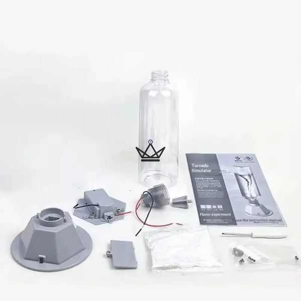 DIY tornado kit, motorized whirlpool simulator — TORNADO – 6/8