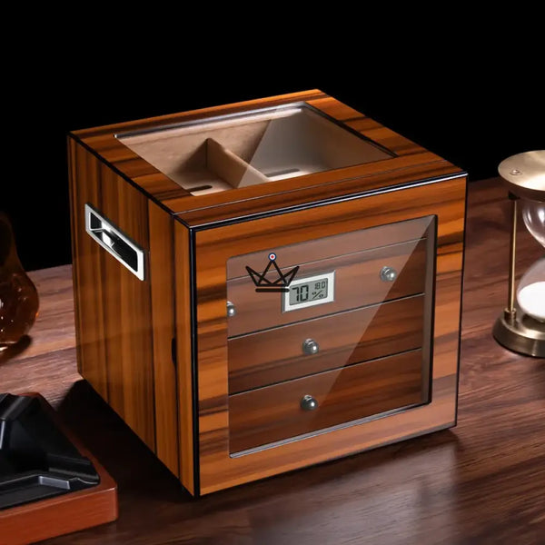 Cedar Wood Cigar Humidor - Regalia 100