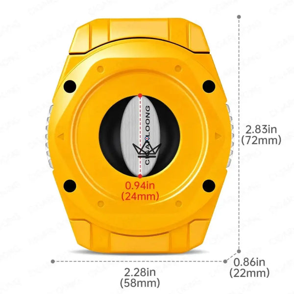 4-in-1 Stainless Steel Cigar Cutter - CALIBRIUM