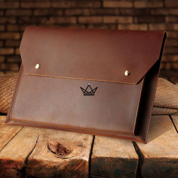 Leather Sleeve for MacBook - PRESTON Edition