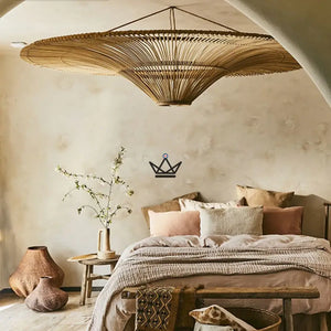 Lustre suspension Luminaire - Saturne Lumineux -  - luminaire - Cadeau, Noël, Anniversaire, Original - Atelier Atypique