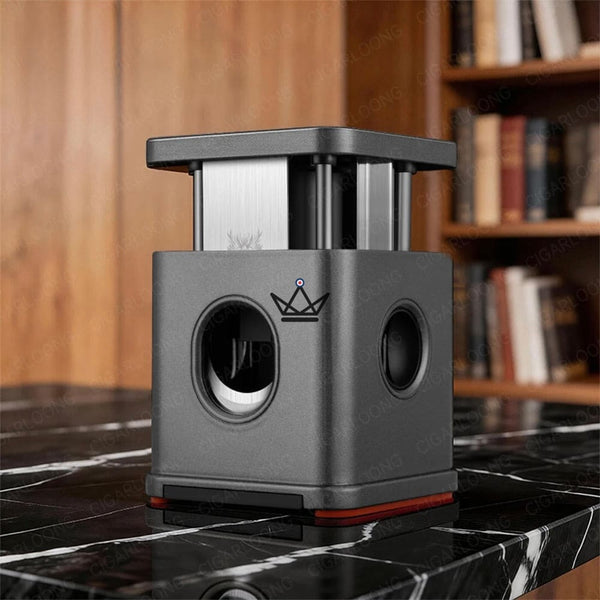 Dragon Town Cube Desktop Cigar Cutter — 3 Cuts