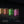 RGB Nixie-style clear tube clock, oval base - CHROMA