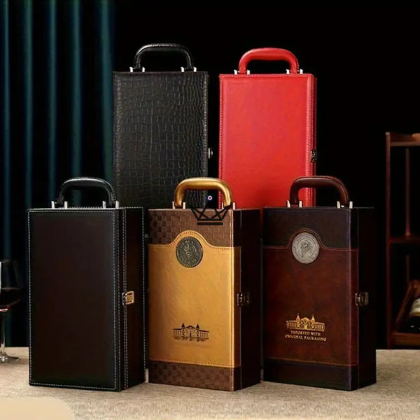 Coffret 2 bouteilles de vin avec accessoires de sommelier - SOMMELIER - ["maj-desc","maj-filtre"] - coffret vin - Cadeau, Noël, Anniversaire, Original, Fête des pères, fête des mères - Atelier Atypique