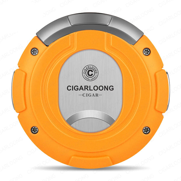 Orbis Nox Cigar Cutter — 2-in-1 Guillotine & V-Cut Pop-Up