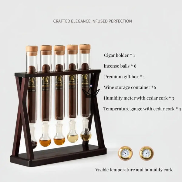 Infuseur à cigare haut de gamme – Infusio Venturo | 5 cigares