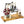 Twin-cylinder Stirling engine with generator and LED - CASTOR