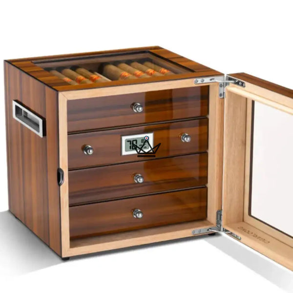 Cedar Wood Cigar Humidor - Regalia 100