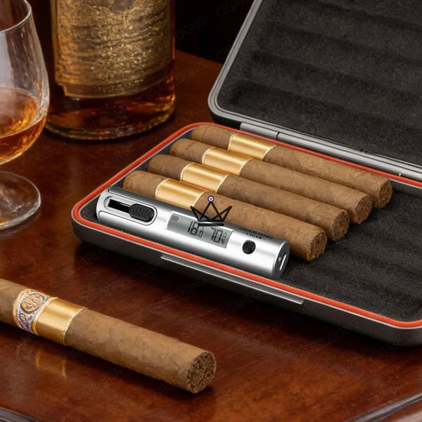 Digital Cigar Hygrometer with Probe - Hygro Probe —