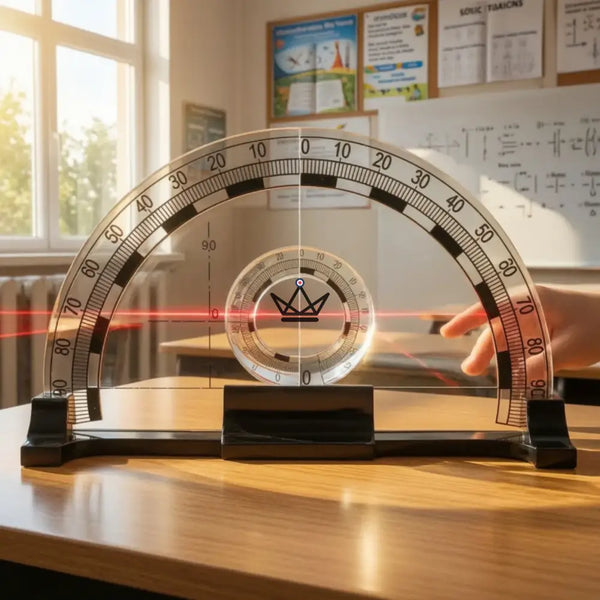 Optical demonstrator for light reflection and refraction - DIOPTRA