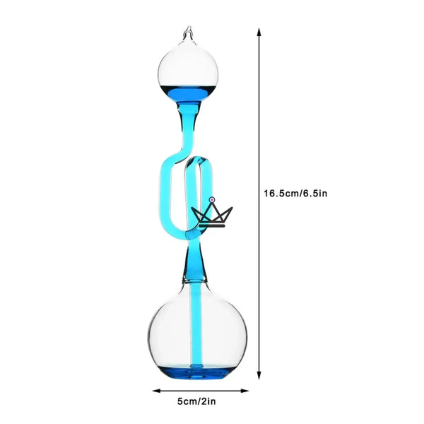 Glass Franklin's boiling point, blue liquid that boils in your hand — HEAT – 3/7