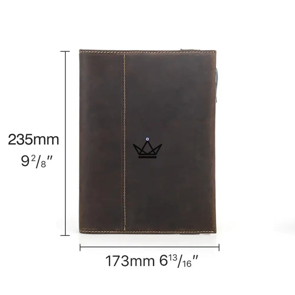 Customizable A5 Leather Notebook Organizer - WINKO TRAVELER