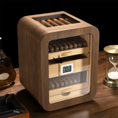 EAMES Edition Humidor — 110 Cigars, Cedar, Hygrometer | Classic & Visionary