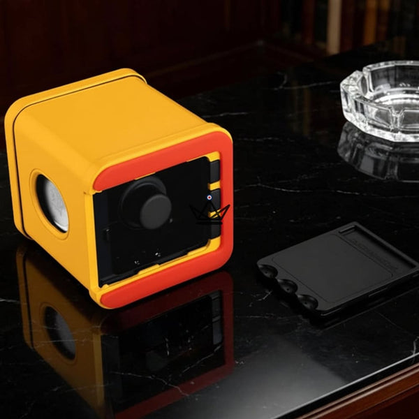 Dragon Town Cube Desktop Cigar Cutter — 3 Cuts