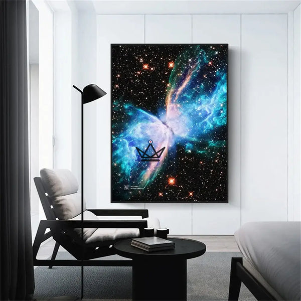 Nebula and galaxy canvas poster, 17 visuals - NEBULA