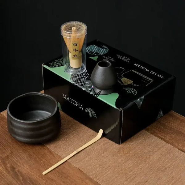 Set de cérémonie du Thé Matcha -  - Théière - Cadeau, Noël, Anniversaire, Original - Atelier Atypique