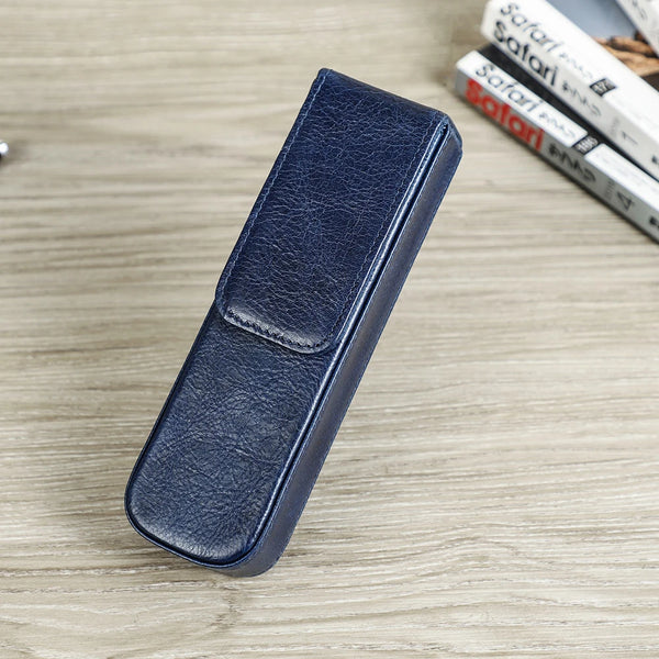 Luxury leather case for fountain pen - Magnus (customizable)
