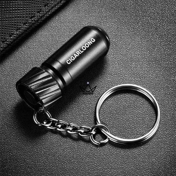 41 mm 2-in-1 Mini Cigar Cutter Keychain — MINIME