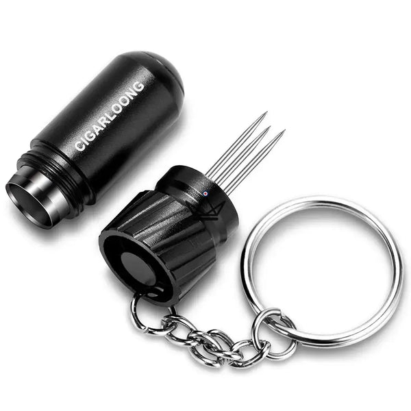 41 mm 2-in-1 Mini Cigar Cutter Keychain — MINIME – 5/10