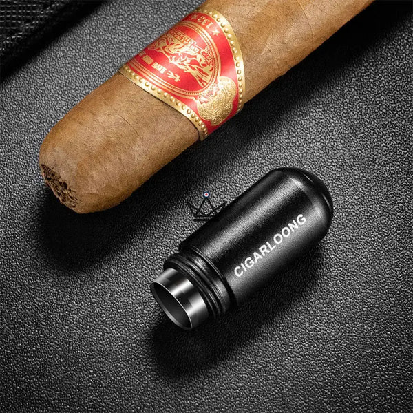 41 mm 2-in-1 Mini Cigar Cutter Keychain — MINIME – 3/10