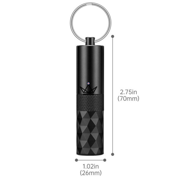 Diamond-faceted cigar punch keychain, 5 colors — FACETTE – 21/21