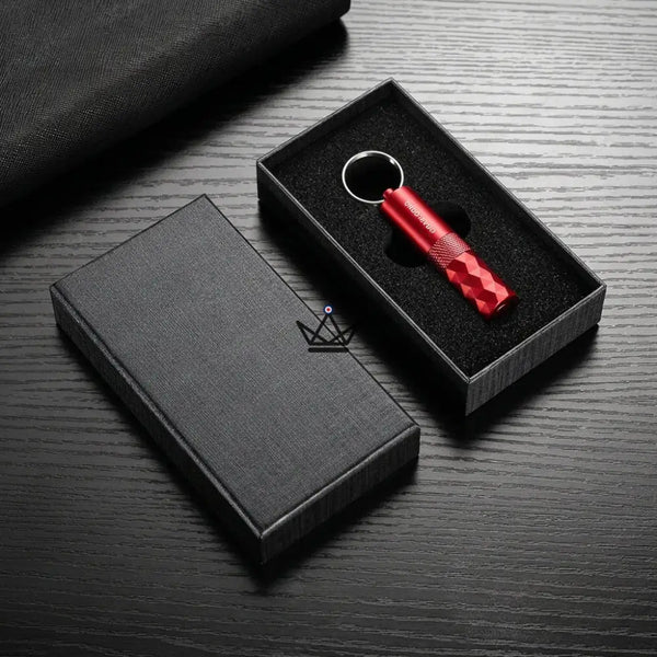 Diamond-faceted cigar punch keychain, 5 colors — FACETTE – 15/21