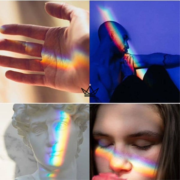 Prisme à dispersion de la lumière blanche - Lumen Prismatica