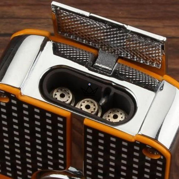 Briquet Chalumeau COHIBA - 3 Torches CARDS - Atelier Atypique