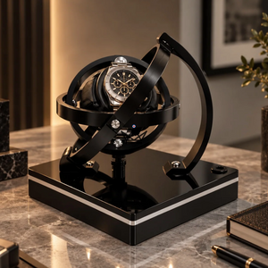 GYROSCOPICA Automatic Watch Winder — 360° Gyroscopic Rotation, 3h/9h, Men & Women